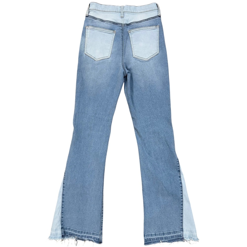 Altar'd State light wash flare jeans 27/5 - Picture 2 of 9